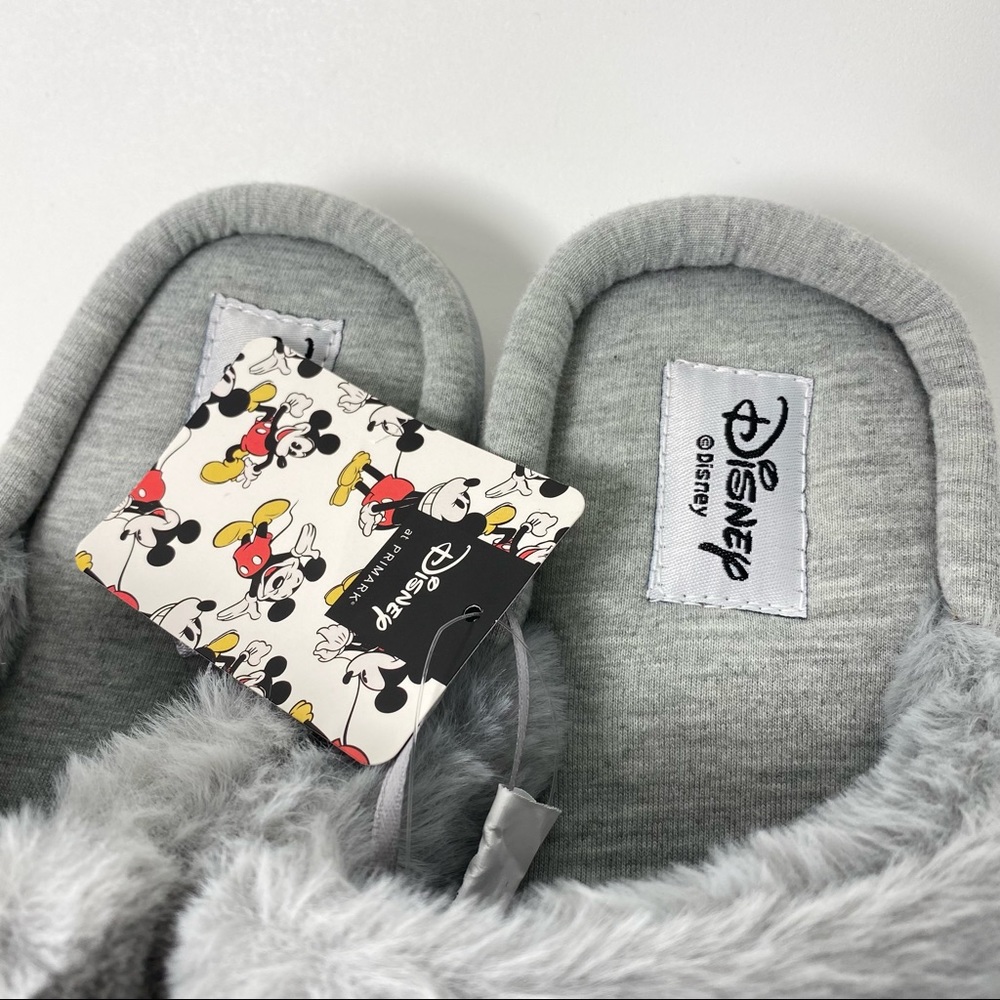 NEW Disney Mickey Mouse women’s plush Slippers shoes - Picture 5 of 5